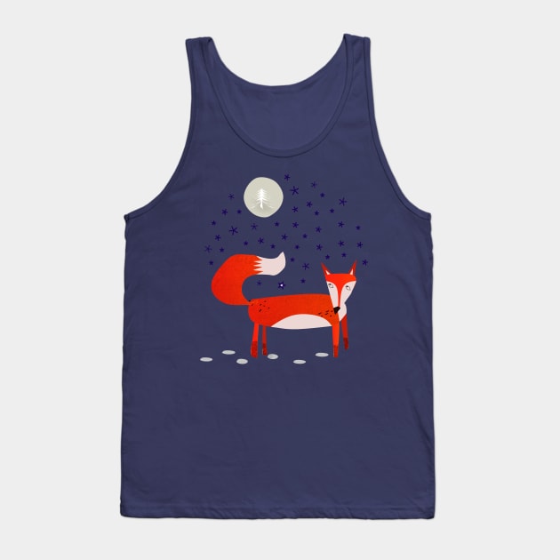 Fox Dream Tank Top by elenorDG